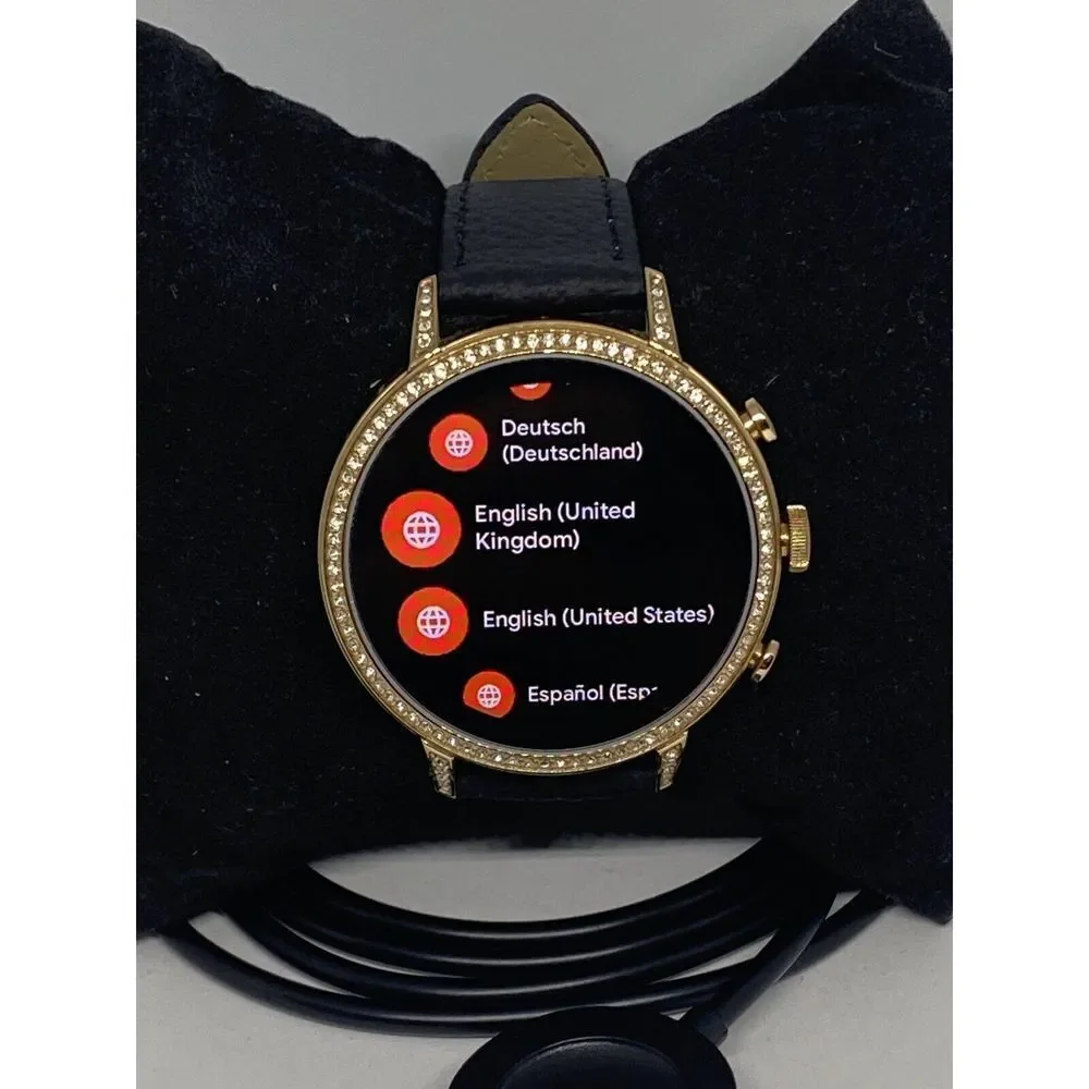 Fossil Gen 4 Authentic Digital Dial Smart Watch Custom Band FTW6030 AB169